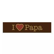 I LOVE PAPA HEARTS/MOUSTACHE MONA LISA 252ST